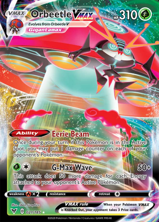 Vivid Voltage - 021/185 - Orbeetle VMAX