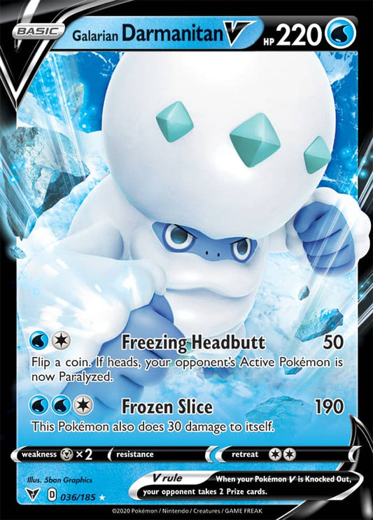 Vivid Voltage - 036/185 - Galarian Darmanitan V