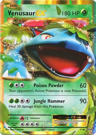 Evolutions - 001/108 - Venusaur EX