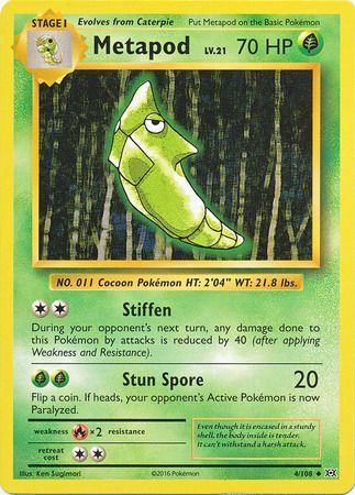 Evolutions - 004/108 - Metapod