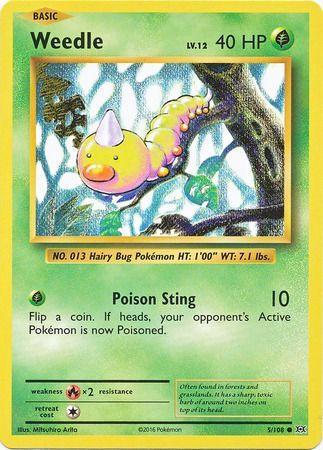 Evolutions - 005/108 - Weedle