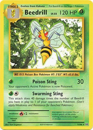 Evolutions - 007/108 - Beedrill