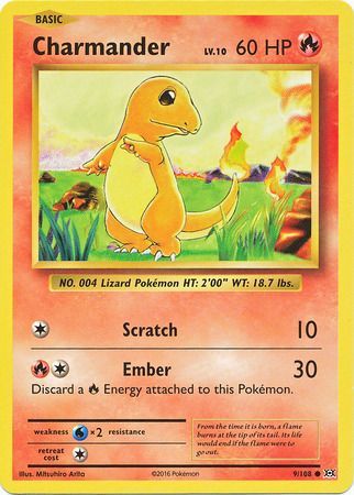 Evolutions - 009/108 - Charmander