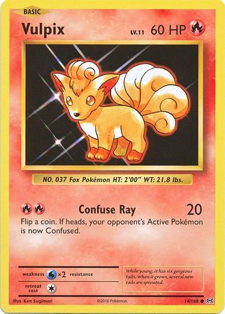 Evolutions - 014/108 - Vulpix