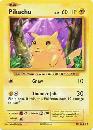 Evolutions - 035/108 - Pikachu