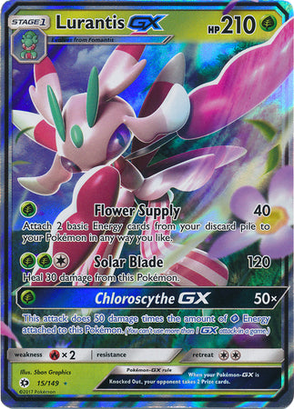 Sun &amp; Moon - 015/149 - Lurantis GX