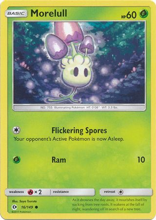 Sun &amp; Moon - 016/149 - Morelull