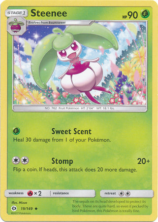 Sun &amp; Moon - 019/149 - Steenee