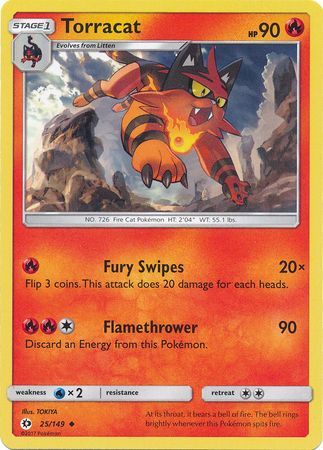 Sun &amp; Moon - 025/149 - Torracat