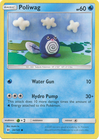 Sun &amp; Moon - 030/149 - Poliwag