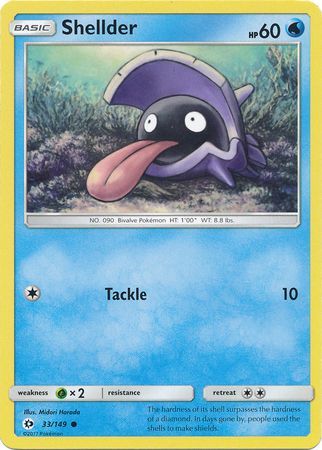 Sun &amp; Moon - 033/149 - Shellder