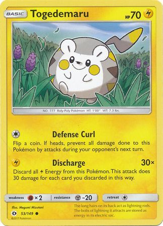 Sun &amp; Moon - 053/149 - Togedemaru