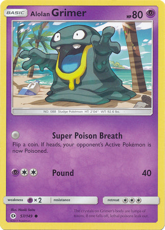 Sun &amp; Moon - 057/149 - Alolan Grimer
