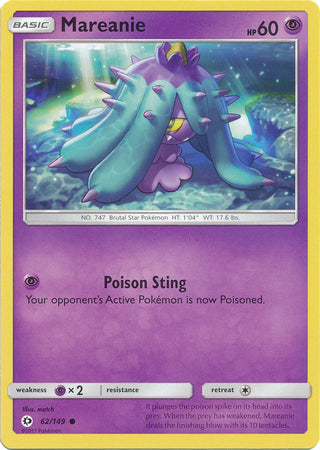 Sun &amp; Moon - 062/149 - Mareanie