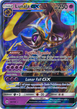 Sun &amp; Moon - 066/149 - Lunala GX