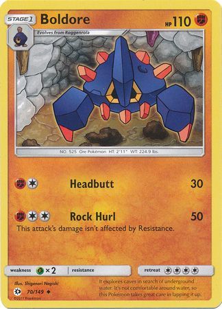 Sun &amp; Moon - 070/149 - Boldore