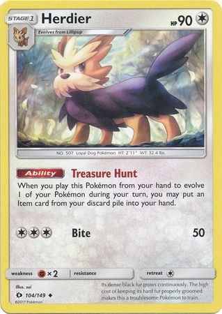 Sun &amp; Moon - 104/149 - Herdier