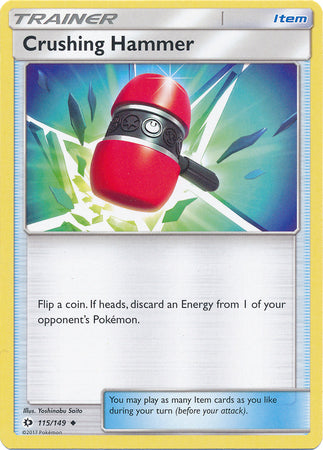 Sun &amp; Moon - 115/149 - Crushing Hammer
