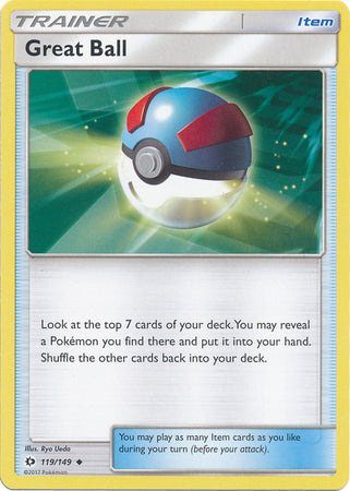 Sun &amp; Moon - 119/149 - Great Ball