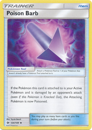 Sun &amp; Moon - 124/149 - Poison Barb