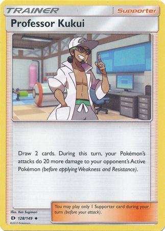 Sun &amp; Moon - 128/149 - Professor Kukui