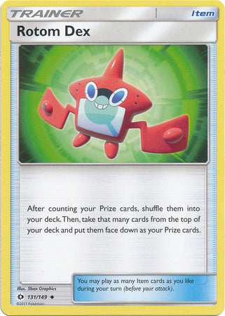 Sun &amp; Moon - 131/149 - Rotom Dex