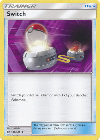 Sun &amp; Moon - 132/149 - Switch