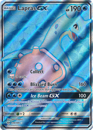 Sun &amp; Moon - 139/149 - Lapras GX