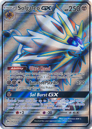 Sun &amp; Moon - 143/149 - Solgaleo GX
