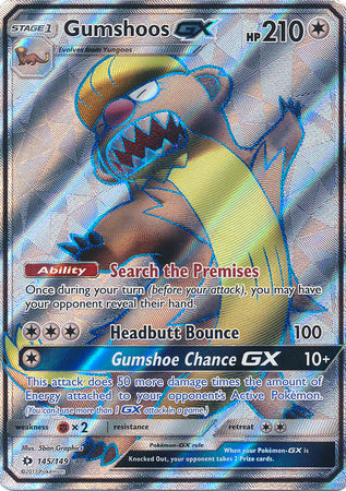 Sun &amp; Moon - 145/149 - Gumshoos GX