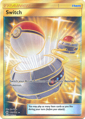 Sun &amp; Moon - 160/149 - Switch (Gold)