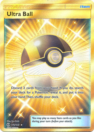 Sun &amp; Moon - 161/149 - Ultra Ball (Gold)