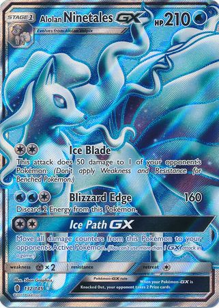 Guardians Rising - 132/145 - Alolan Ninetales GX