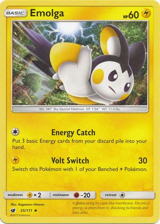 Crimson Invasion - 035/111 - Emolga