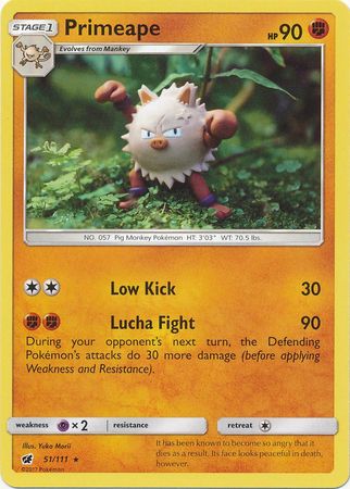 Crimson Invasion - 051/111 - Primeape
