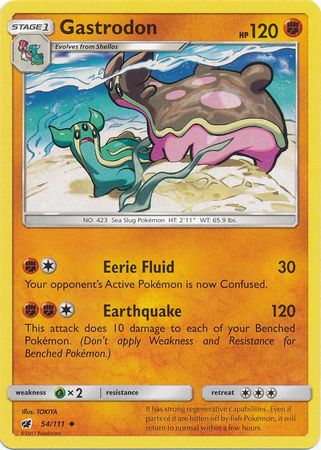 Crimson Invasion - 054/111 - Gastrodon