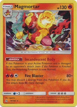 Ultra Prism - 019/156 - Magmortar - Holo