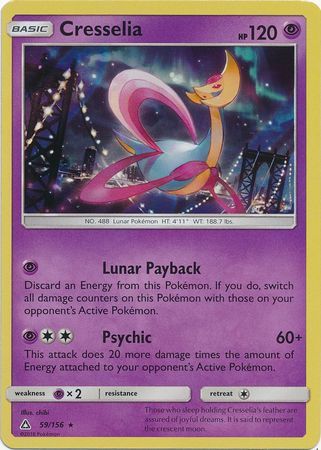 Ultra Prism - 059/156 - Cresselia - Holo