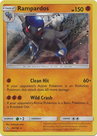 Ultra Prism - 065/156 - Rampardos - Holo