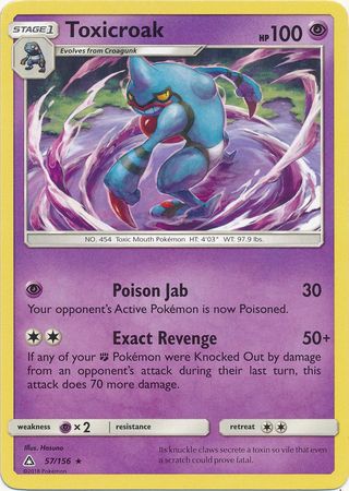 Ultra Prism - 057/156 - Toxicroak