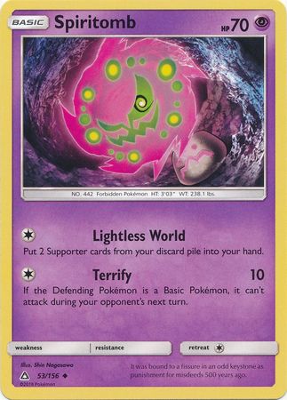 Ultra Prism - 053/156 - Spiritomb