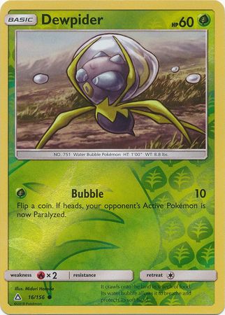 Ultra Prism - 016/156 - Dewpider - Reverse Holo