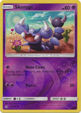 Ultra Prism - 054/156 - Skorupi - Reverse Holo