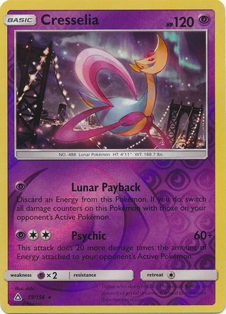 Ultra Prism - 059/156 - Cresselia - Reverse Holo