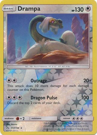 Ultra Prism - 117/156 - Drampa - Reverse Holo