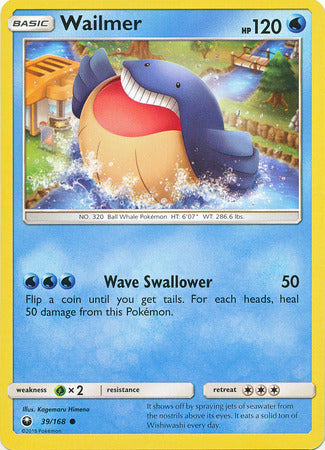 Celestial Storm - 039/168 - Wailmer