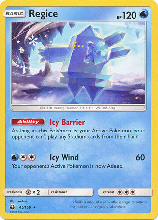Celestial Storm - 045/168 - Regice