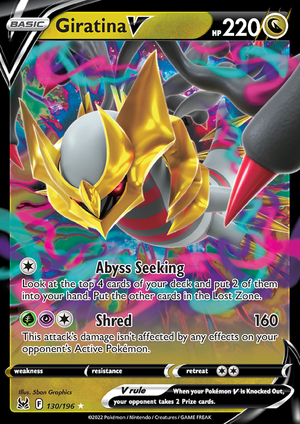 Lost Origin - 130/196 - Giratina V