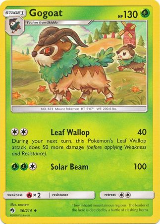 Lost Thunder - 036/214 - Gogoat