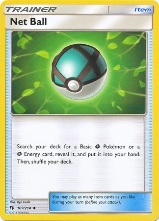 Lost Thunder - 187/214 - Net Ball
